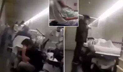 Yeni virüs ülkeyi kaosa sürükledi! Halk hastane koridorlarında yatıyor