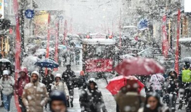Yılbaşında lapa lapa kar geliyor! İstanbul’da 10 yıl sonra bir ilk