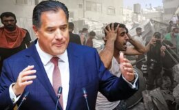 Yunan bakan Gazze’deki tarafını seçti, ülke ayağa kalktı