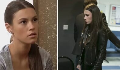 Yüsra Geyik düğünde döktürdü! Elbisesinin göğüs detayı göze çarptı