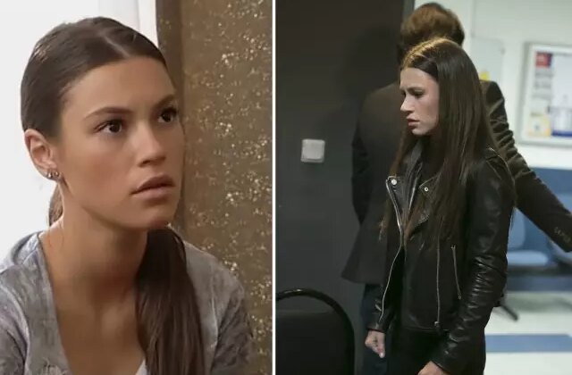 Yüsra Geyik düğünde döktürdü! Elbisesinin göğüs detayı göze çarptı