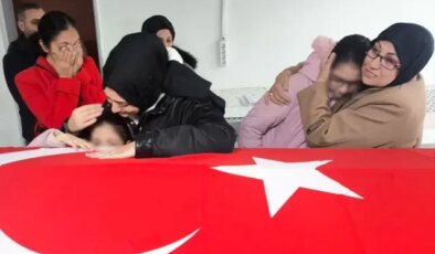 19 ay sonra şehit olan polisin naaşı memleketine gönderildi