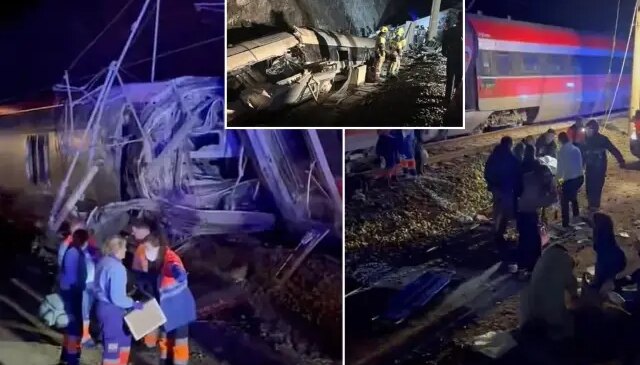 2 hızlı tren raydan çıktı! En az 24 kişi öldü, onlarca kişi yaralandı