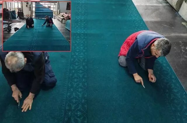 26 yıllık ara sona erdi! Binlerce kilometre uzaklıktaki caminin halıları Manisa’da dokundu