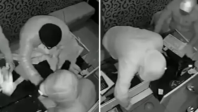 40 saniyede 1.5 milyonluk altın hırsızlığı kamerada