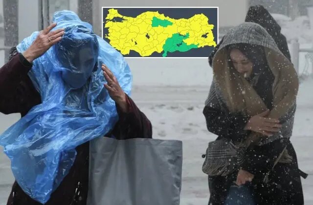 68 kentte “sarı” alarm! Sıcaklıklar 7 derece düşecek, İstanbul’da kar aniden bastıracak