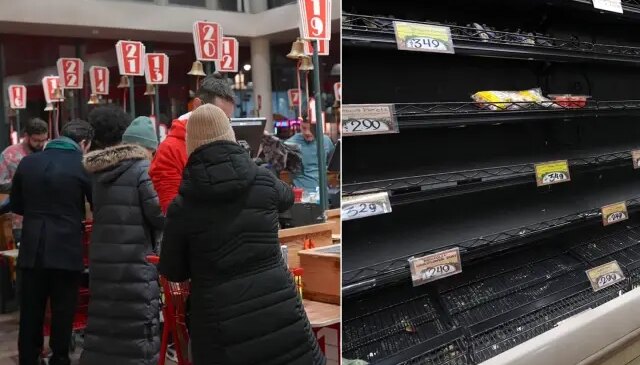 ABD’de “felç edici bir buz fırtınası” alarmı! Eyaletlerde OHAL ilan edildi, market rafları boşaldı