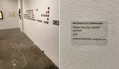 ABD’de ilginç protesto: Yapay zeka eserini yedi, tutuklandı