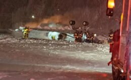 ABD’de korkunç kaza! 8 kişiyi taşıyan özel jet düştü