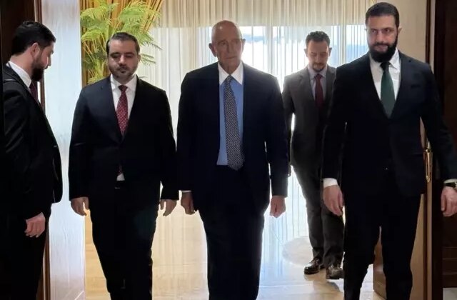 Tom Barrack, Şam’da Ahmed Şara ile görüştü