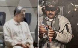 ABD savaş gemisindeki Maduro’dan ilk fotoğraf
