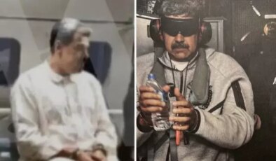 ABD savaş gemisindeki Maduro’dan ilk fotoğraf
