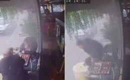 Adana’da restoranda panik anları: Klima borusu bomba patladı