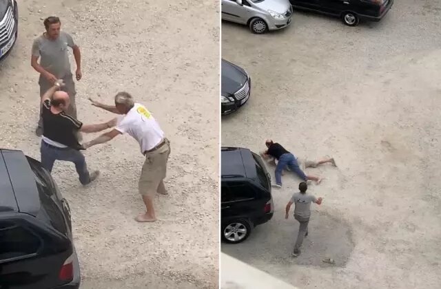 Afla çıktı, otoparkta dehşet saçtı: 14 yıl hapis