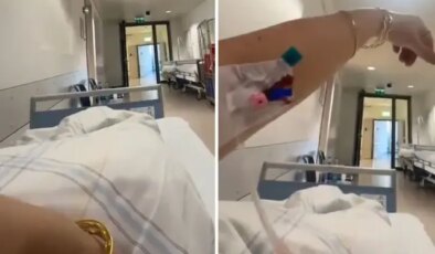 Almanya’da yaşayan Türk vatandaşı hastaneden video paylaştı: Türkiye’yi beğenmeyenler…