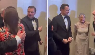 Altın Küre’de ilginç anlar! DiCaprio’nun annesini tanıştırma girişimi boşa düştü