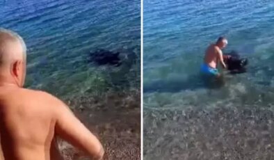 Antalya’da balık tutan vatandaşların oltasına ceset takıldı