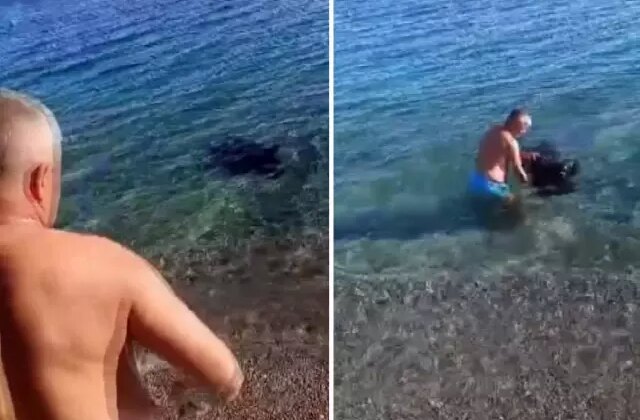 Antalya’da balık tutan vatandaşların oltasına ceset takıldı