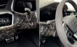 Arabada sakın bırakmayın! Dondu, patladı aracın içini perişan etti