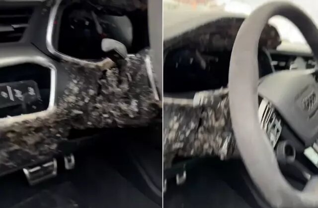 Arabada sakın bırakmayın! Dondu, patladı aracın içini perişan etti