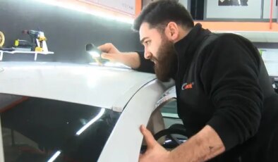 Araç sahibi ekspertizde gerçeği öğrenince fenalaştı