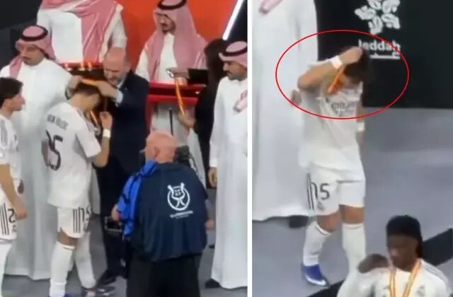 Arda Güler’den kupa törenine damga vuran hareket