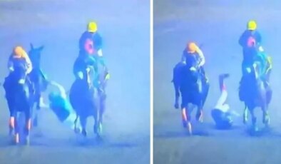 At yarışında korkunç facia: Attan düşen jokey, başka bir atın altında kalarak öldü