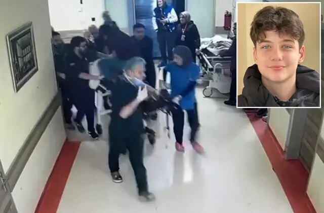 Canice katledilen Atlas’ın hastaneye getirildiği anlar ortaya çıktı