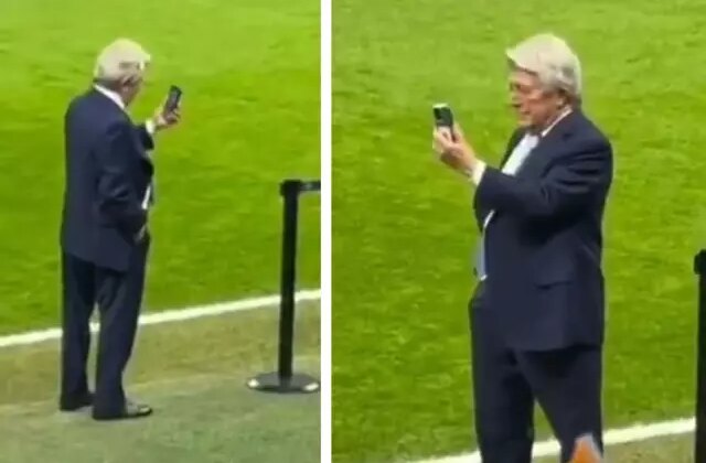 Atletico Madrid Başkanı, Rams Park’a hayran kaldı