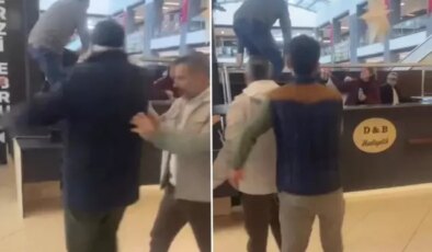 AVM’de yer kiralama kavgasına biber gazlı müdahale