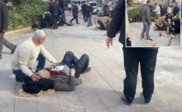 Baba ve 3 oğlu sokak ortasında vuruldu! Durumları ağır