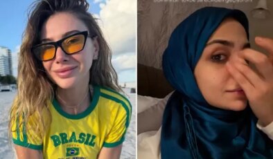 Bahar Şahin başını örtüp Şeyma Subaşı’nı tiye aldı