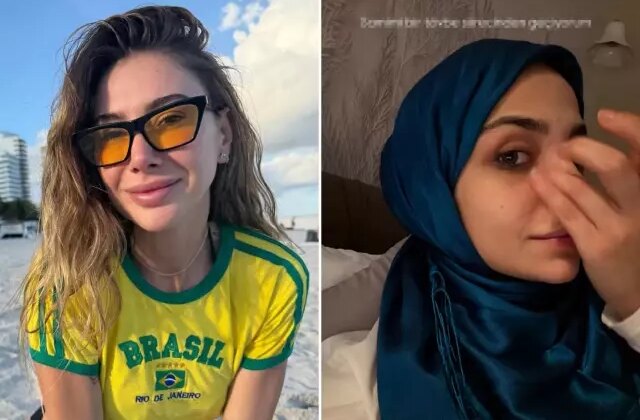 Bahar Şahin başını örtüp Şeyma Subaşı’nı tiye aldı