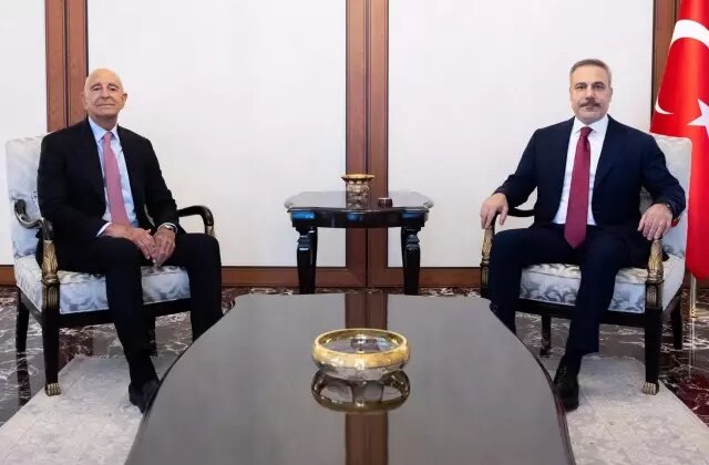 Bakan Fidan, ABD Büyükelçisi Barrack’ı kabul etti