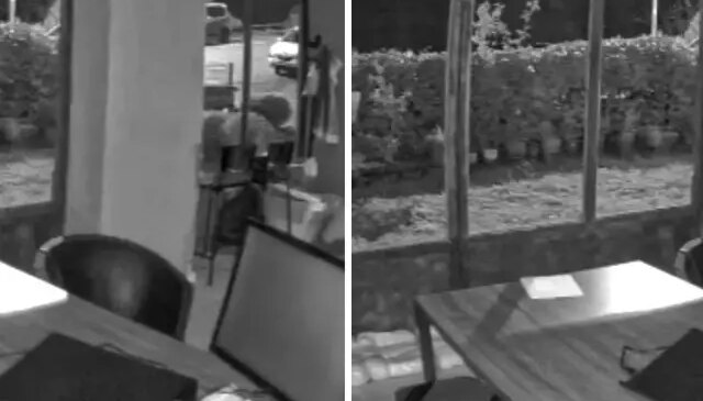 Balıkesir’de meydana gelen deprem Bursa’da işyerinin kamerasına böyle yansıdı