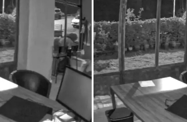 Balıkesir’de meydana gelen deprem Bursa’da işyerinin kamerasına böyle yansıdı