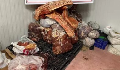 Başkentte 11 bin 400 kilogram sahte et ve gıda ele geçirildi