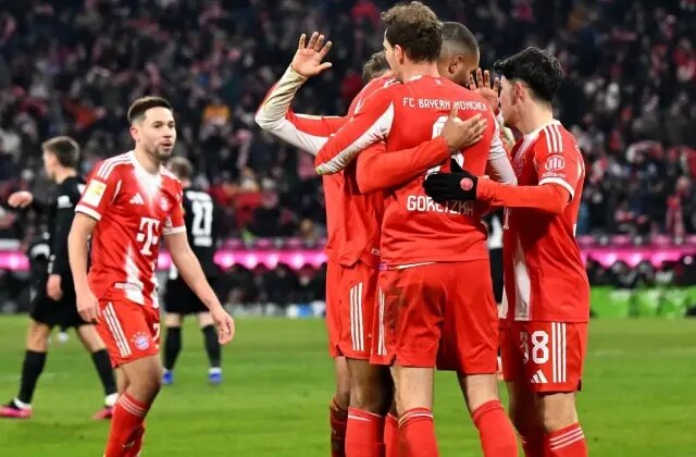 Bayern Münih, Wolfsburg’u 8-1 yendi