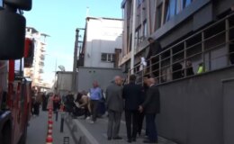 Bayrampaşa Kaymakamlığı’nda yangın paniği: Bina tahliye edildi