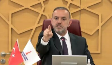 Belediye Başkanı Alper Yeğin’in mecliste kullandığı ifade tepki çekti