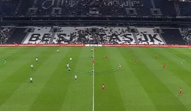 Beşiktaş-Ankara Keçiörengücü maçına damga vuran görüntü