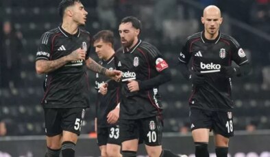 Beşiktaş geriden gelip kazandı