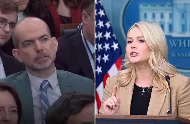 Beyaz Saray Sözcüsü ICE sorusu soran gazeteciye sert çıktı: Sen solcu bir yazarsın