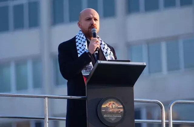 Bilal Erdoğan’dan Galata’dan dünyaya mesaj: Gazze’deki savaş değil soykırımdır