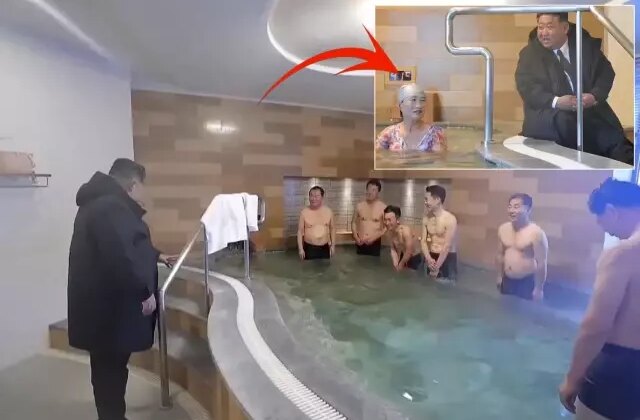 Böyle bir şey ilk kez servis edildi: Kuzey Kore’den gelen görüntüye bakın