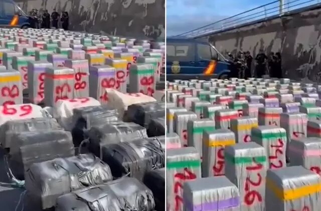 Böylesi görülmedi! Yük gemisinde 10 ton uyuşturucu ele geçirildi