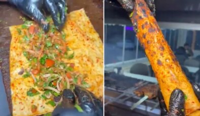 Bu işte bir terslik var! Dürümü gören herkes aynı yorumu yapıyor