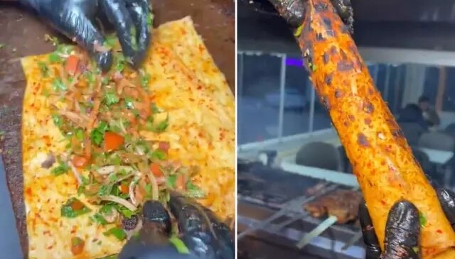 Bu işte bir terslik var! Dürümü gören herkes aynı yorumu yapıyor