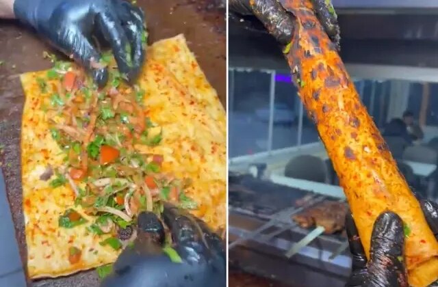 Bu işte bir terslik var! Dürümü gören herkes aynı yorumu yapıyor