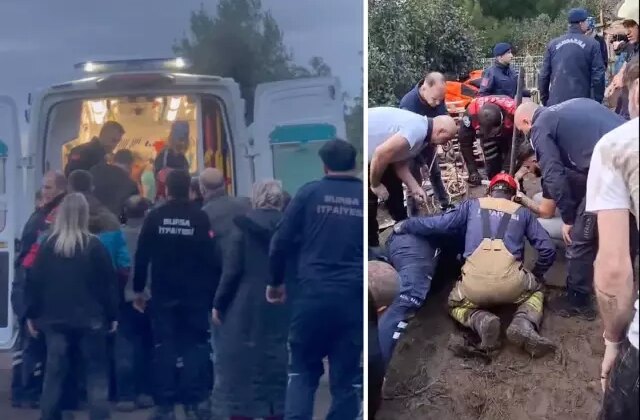 Bursa’da su kuyusunu temizleyen baba ve oğlu metan gazından etkilendi